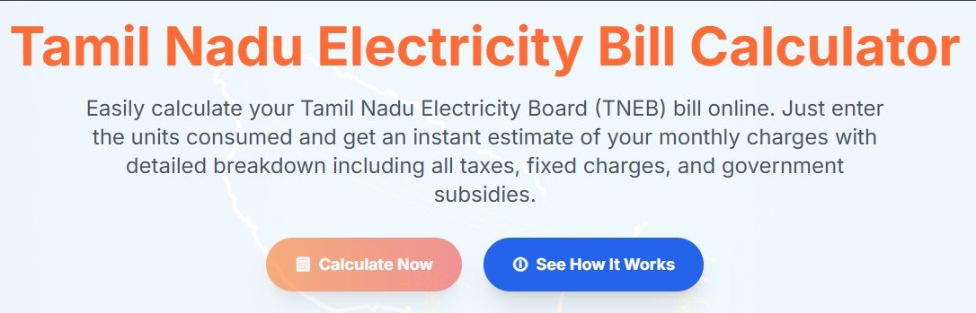 TNEB Bill Calculator