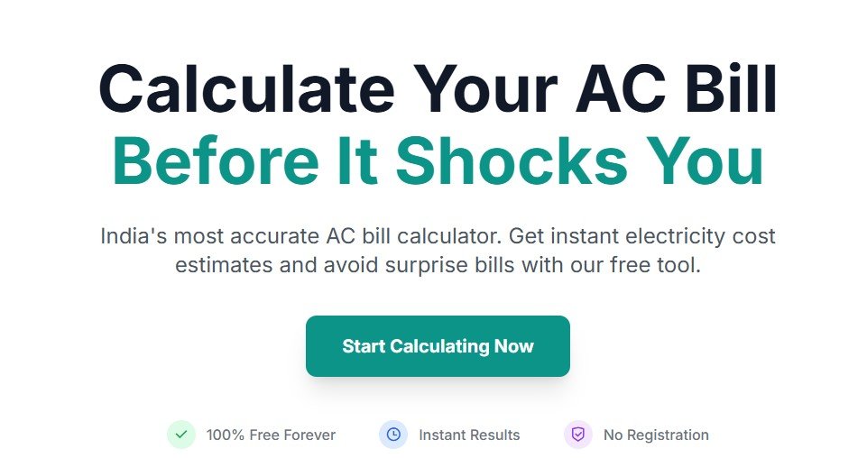 AC Bill Calculator