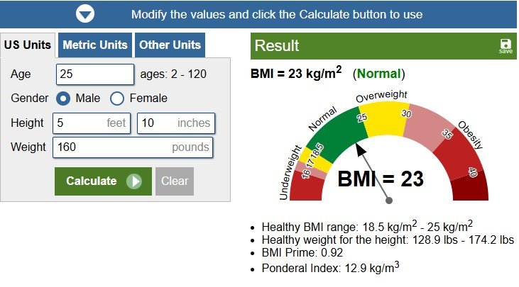 BMI Calculator